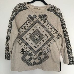 Zara sweatshirt size small